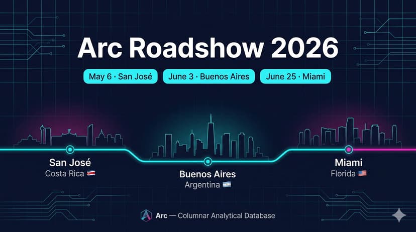 Arc is Hitting the Road — Introducing the Arc Roadshow 2026