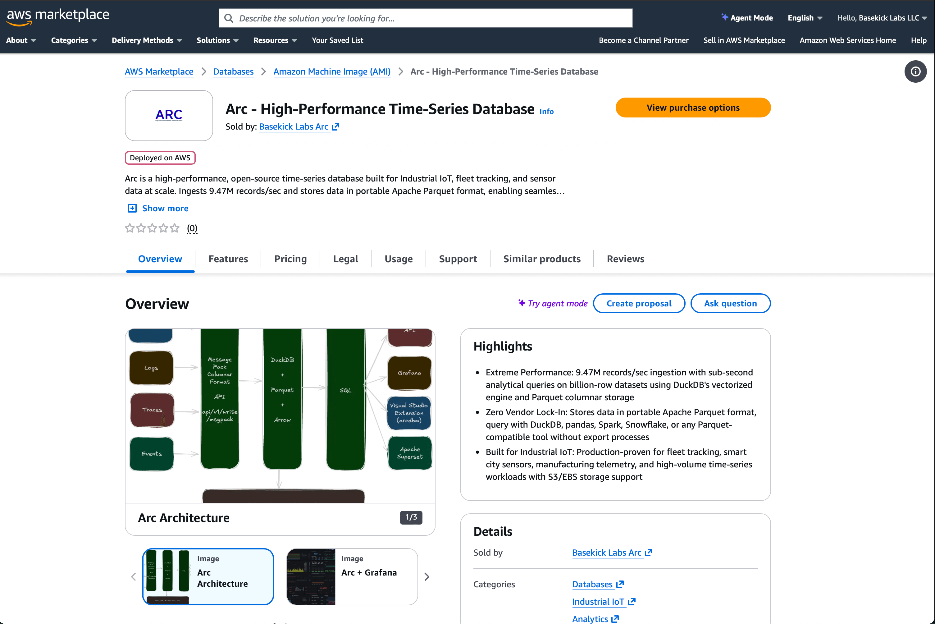 aws-marketplace-arc-time-series